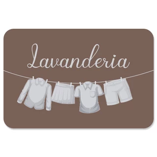 Tapete para Lavação T-shirt Camiseta Antiderrapante
