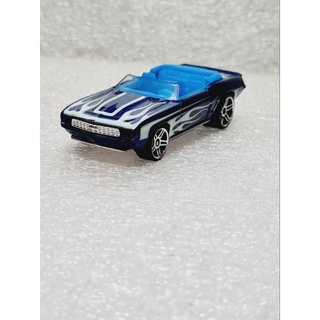 69 CAMARO CONVERTIBLE AZUL 2014 HOT WHEELS 1:64 LOOSE
