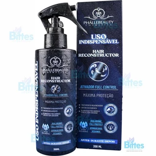 SPRAY RECONSTRUTOR USO INDISPENSÁVEL PHÁLLEBEAUTY COSMETICS PROTEÇÃO TÉRMICA