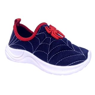 Calce Fácil Aranha sem cadarço novidade black friday promoção de lançamento azul e vermelho tenis