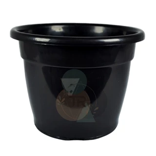 10 Vasos Pote 25 De 5 Litros Pretos