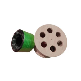 Linha de nylon pipa 3000 jardas com carretilha de madeira 9 polegadas.