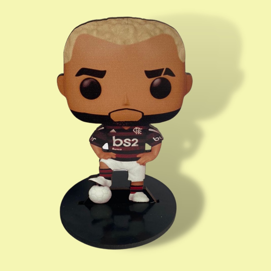 Totem Gabigol Flamengo / MDF estilo Funko POP | Shopee Brasil