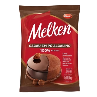 Chocolate Cacau em Pó 100% Natural 500g Profissional Melken