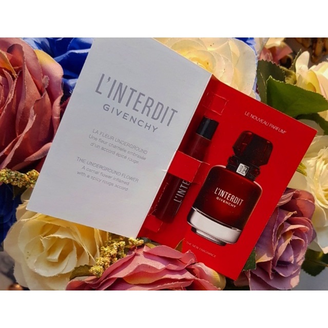 Perfume Feminino L' Interdit ( l'interdit) Rouge EDP 1ml - Escorrega o ...
