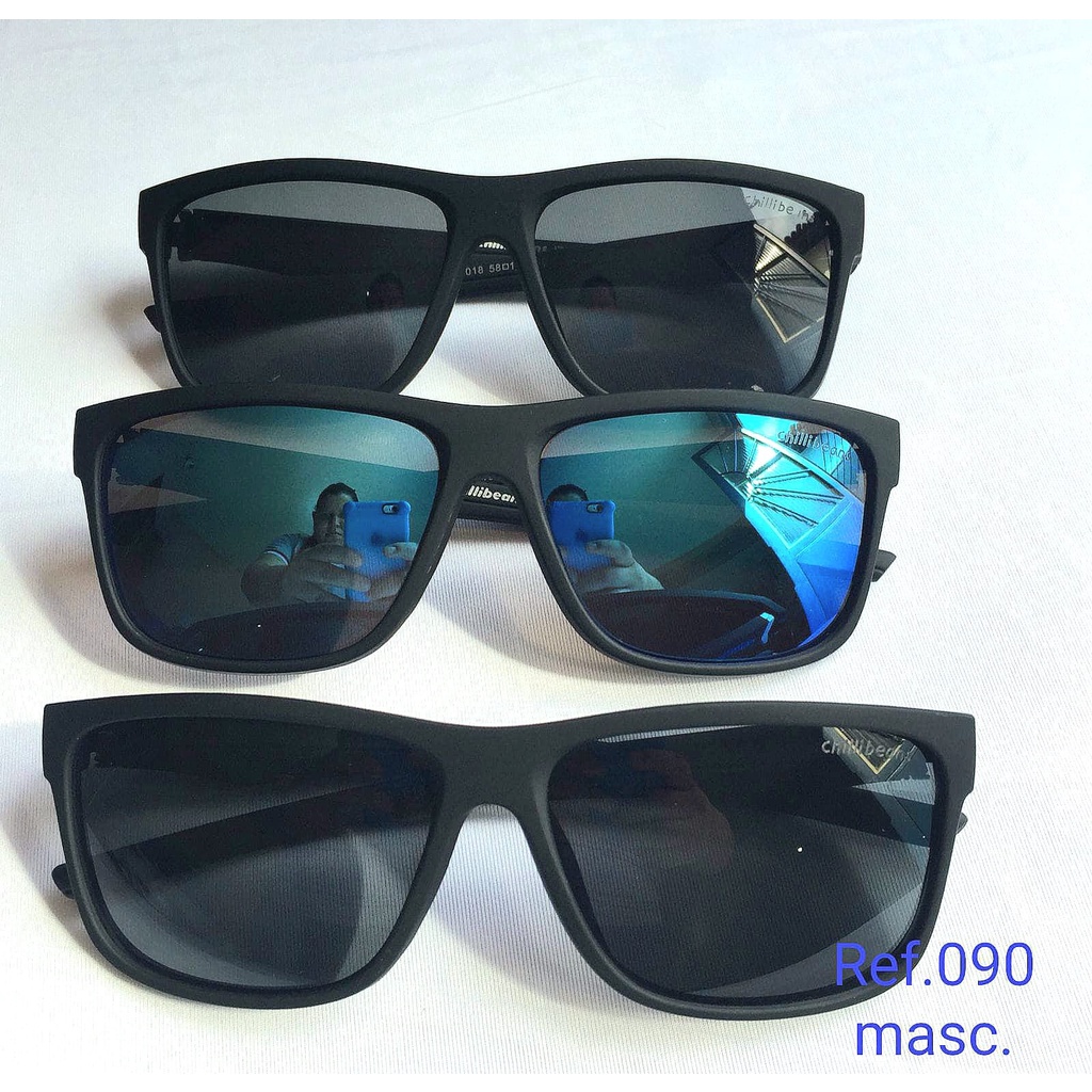 Óculos de Sol Masculino Quadrado Clássico
