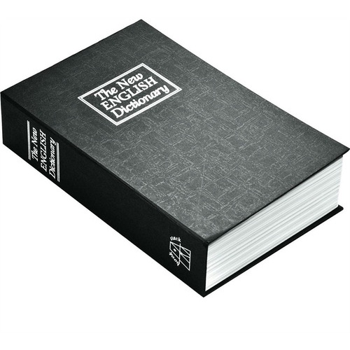 Cofre Camuflado em formato de Livro The New English Dictionary