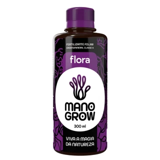 Fertilizante Orgânico Manogrow Floração 300ml Cultivo Indoor