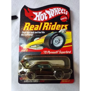 Hot Wheels hotwheels Hot Wheels Real Riders - 70 Plymounth Superbird