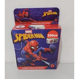 Adesivo Infantil Sortido Homem Aranha Marvel VMP