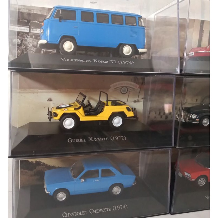 Miniaturas carros inesqueciveis gol