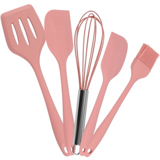 Utensilios Cocina Teflon Cucharon Espatula Set 5 Sheshu Home