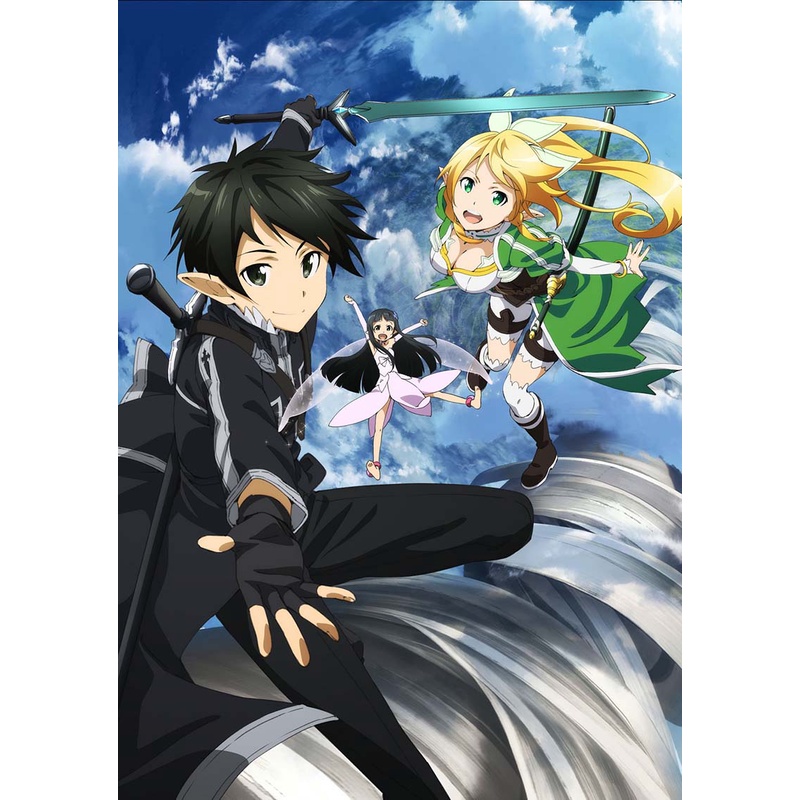 Sword Art Online Anime Adesivos de Parede, Decoração Graffiti Dos