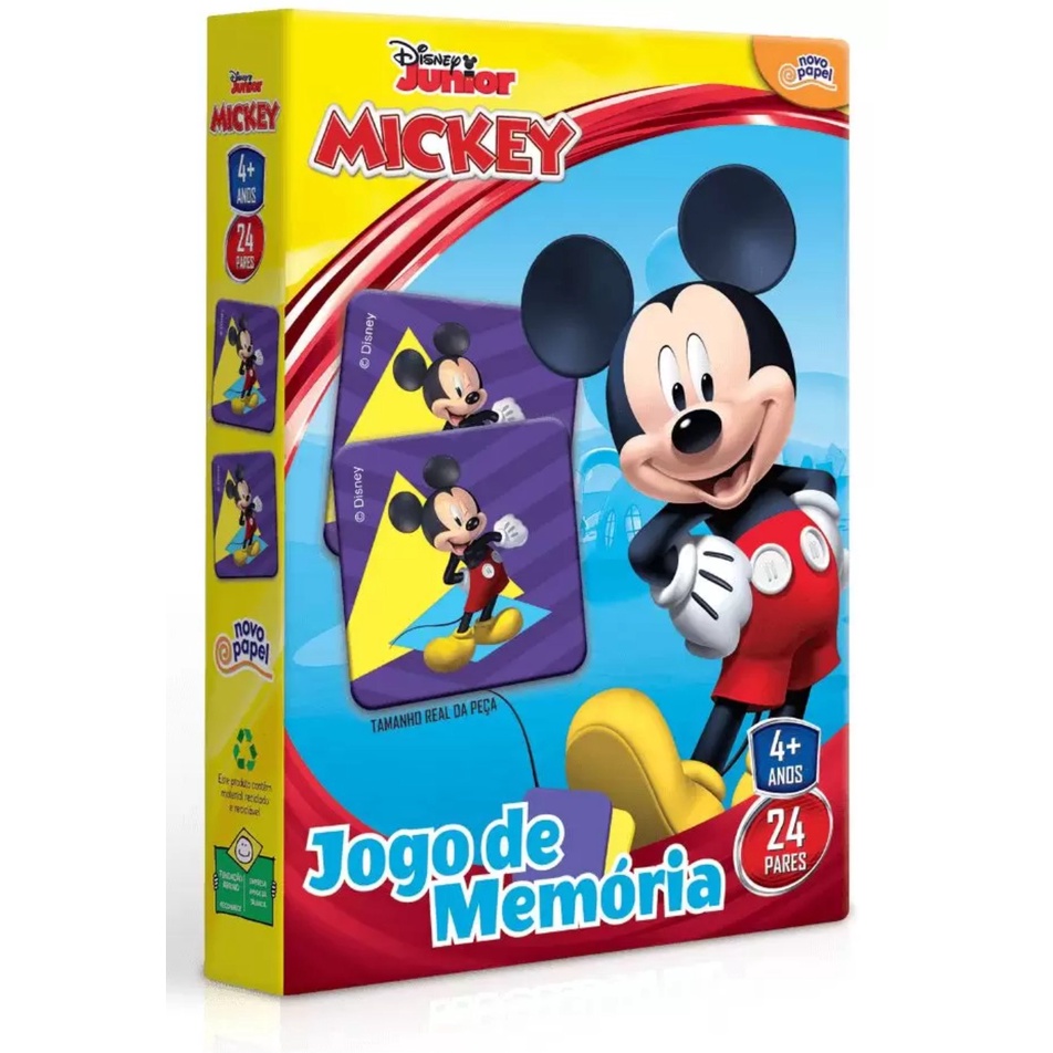 Jogo da Memória Jak Disney Princesa Toyster - 24 Cartas - Jogos de