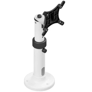 Suporte Monitor Universal Mesa Movel Teto Caixa Supermercado Checkout Giro 360º com Inclinação 10''-32'' Até 15 kg