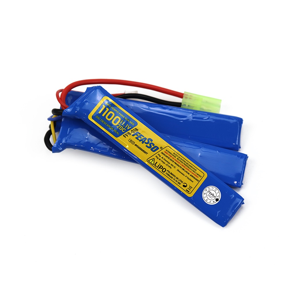 Bateria Lipo 11.1v 1100mah 20c Feasso Ffb-018