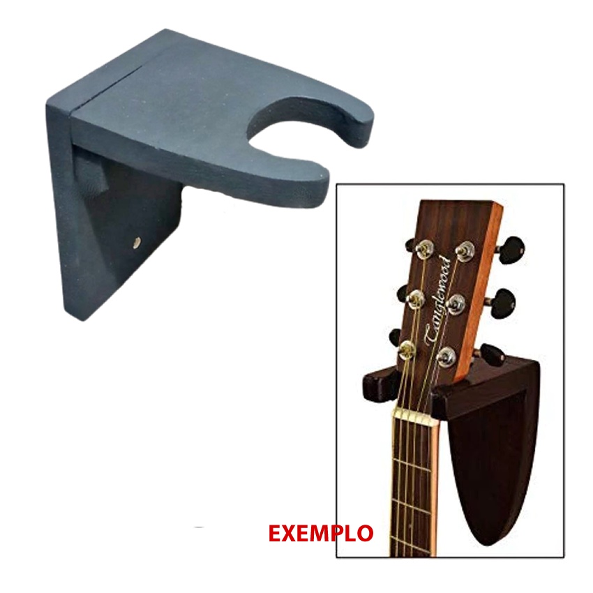 Suporte para violão de parede expositor de madeira em mdf | Shopee Brasil