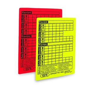Cartões de penalidade de árbitro, jogos de cartas de árbitro de futebol  atraentes e brilhantes com 5 cartões vermelhos 5 cartões amarelos para  suprimentos de jogos de futebol