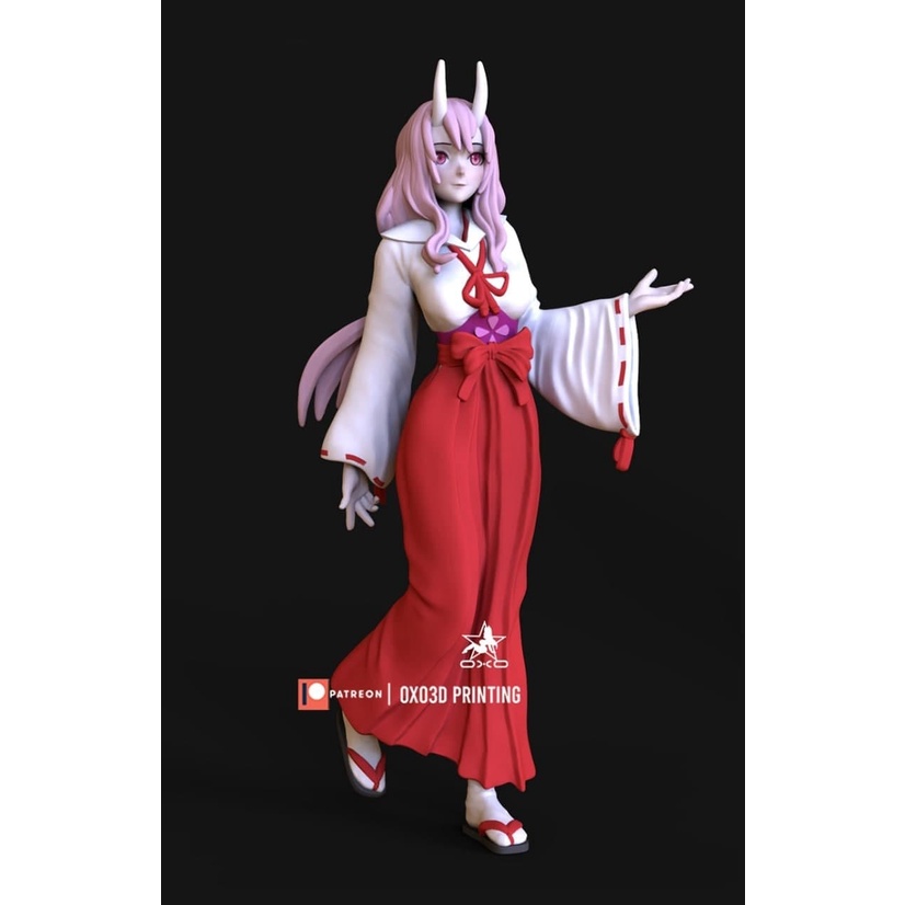 Figura Action That Time I Got Reincarnated As A Slime - Shion In Posizione Seduta - PVC Da Collezione 17cm