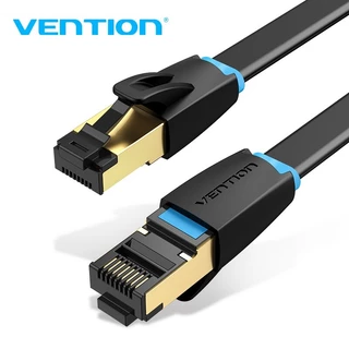 Cabo De Rede Flat Vention Rj45 Cat8 40gbps 5 Metros 2000mhz