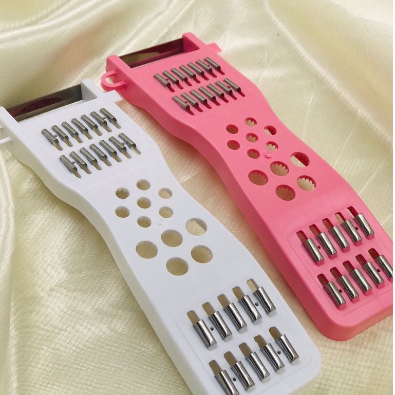Oferta Ralador Descascador 5 Em 1 Fatiador Legumes Verduras Frutas Manual Multifuncional KEITA