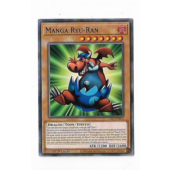 Yu-Gi-Oh Manga Ryu-Ran - Comum | Shopee Brasil