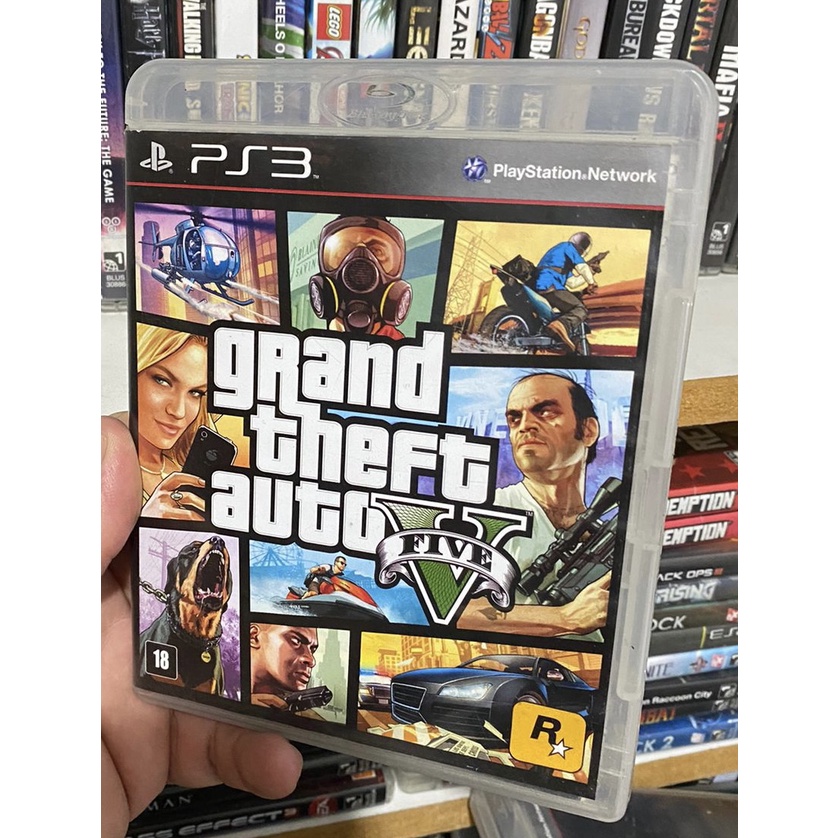 Mapa Gta 5 Original Xbox 360 e Ps3 seminovos perfeitos sem rasgos ou marcas