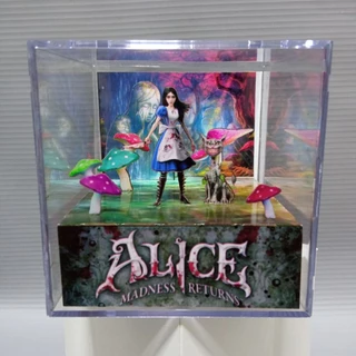 Cubo Diorama Alice Madness Returns