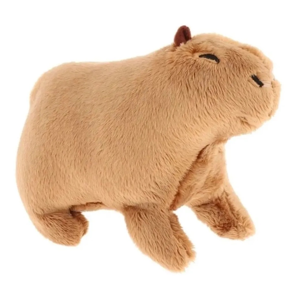 Pelúcia Capivara Desenho Animado - bonitos do Plushie do Capybara