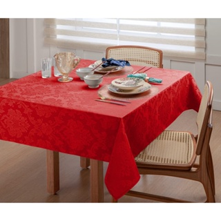 Toalha Mesa Quadrada Jacquard Grosso 4 Lugares Varias Cores