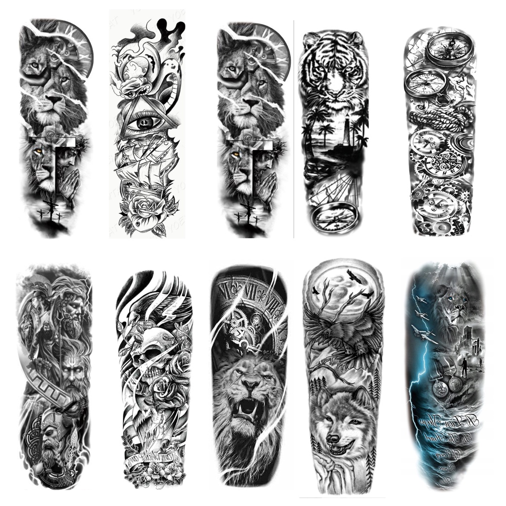 Fake Tattoo Temporary Sticker Fake Male And Female