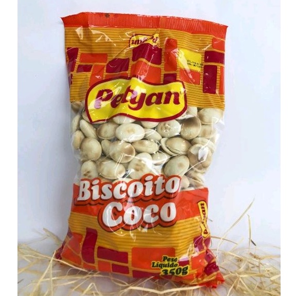 Biscoito Coquinho 350g - Petyan - Magazine 25 de Março Festas
