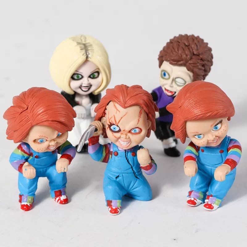 Bonecos colecionáveis figures filme Chucky - Chucky Tiffany Glen filho do Chucky