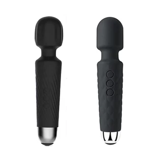 Vibrador Varinha Mágica Clitoriano Portátil Potente Bateria Vaginal Magic Wand Tantric Vibe Silicone 6000 Rpm Casal Gays Mulheres Orgamos Clímax Masturbação
