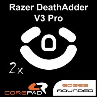Mouse Feet Corepad (Razer DeathAdder V3 Pro) [2 sets] - Modelos: Standard/Air/CTRL