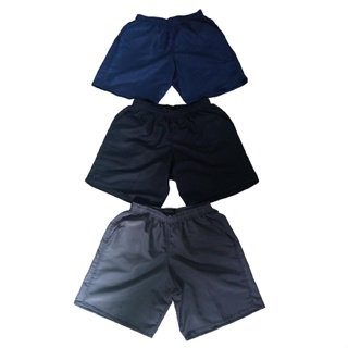 Kit 3 Short Tactel Masculino Elástico Liso Estilo Mauricinho Homens Treino Academia Praia Leve