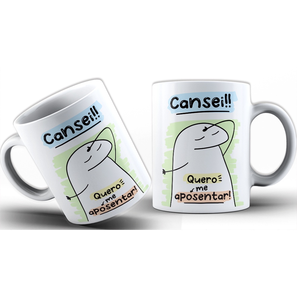 Caneca Personalizada Presente Frases Divertida Meme Flork Shopee Brasil 3159