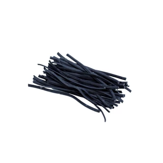 AMARRILHO / LACRE / FECHO / ARAME - 14 CM. PRETO - 100 UN.