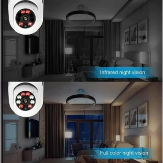 Câmera Ip Lâmpada Wifi Full Hd Visão Noturna Yoosee Y817