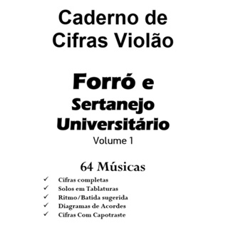 Caderno de Cavaquinho 54 Músicas com cifras solos e ritmos