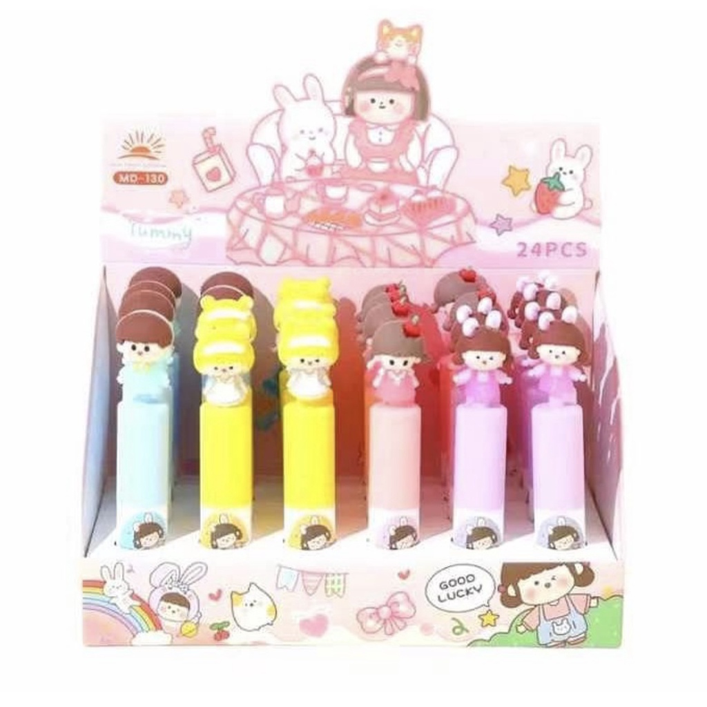 marca texto boneca KAWAII