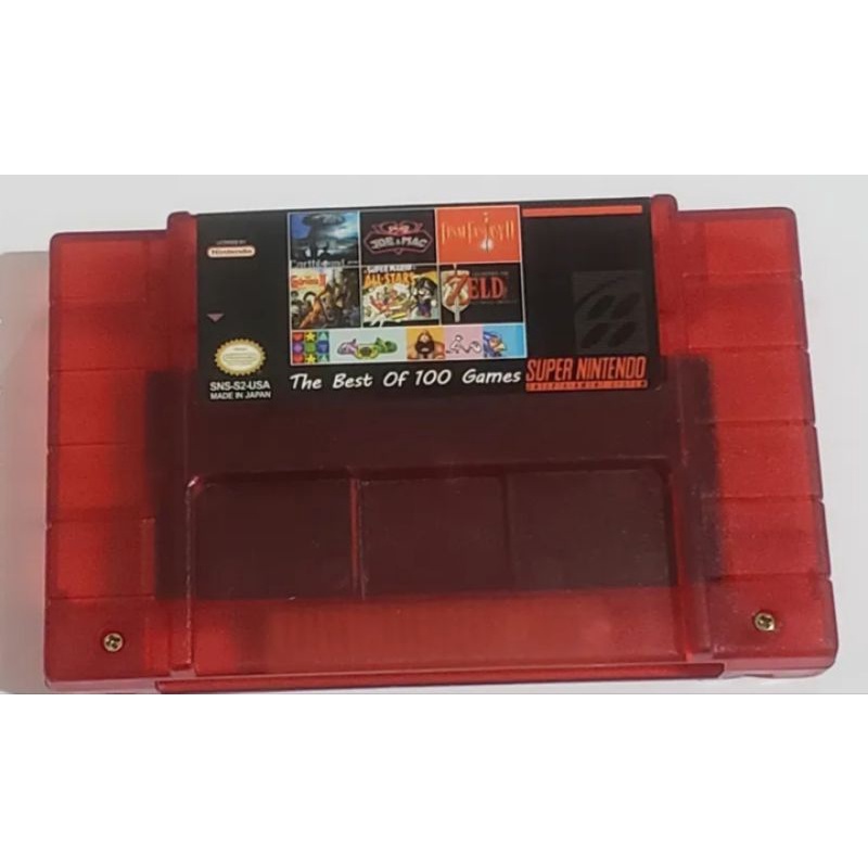 100 in shop 1 snes cartridge