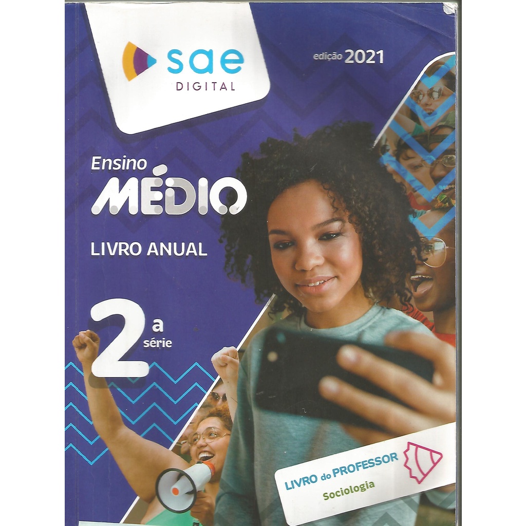 Livro: Sae Digital - sociologia - Ensino Médio - 2 Série | Shopee Brasil