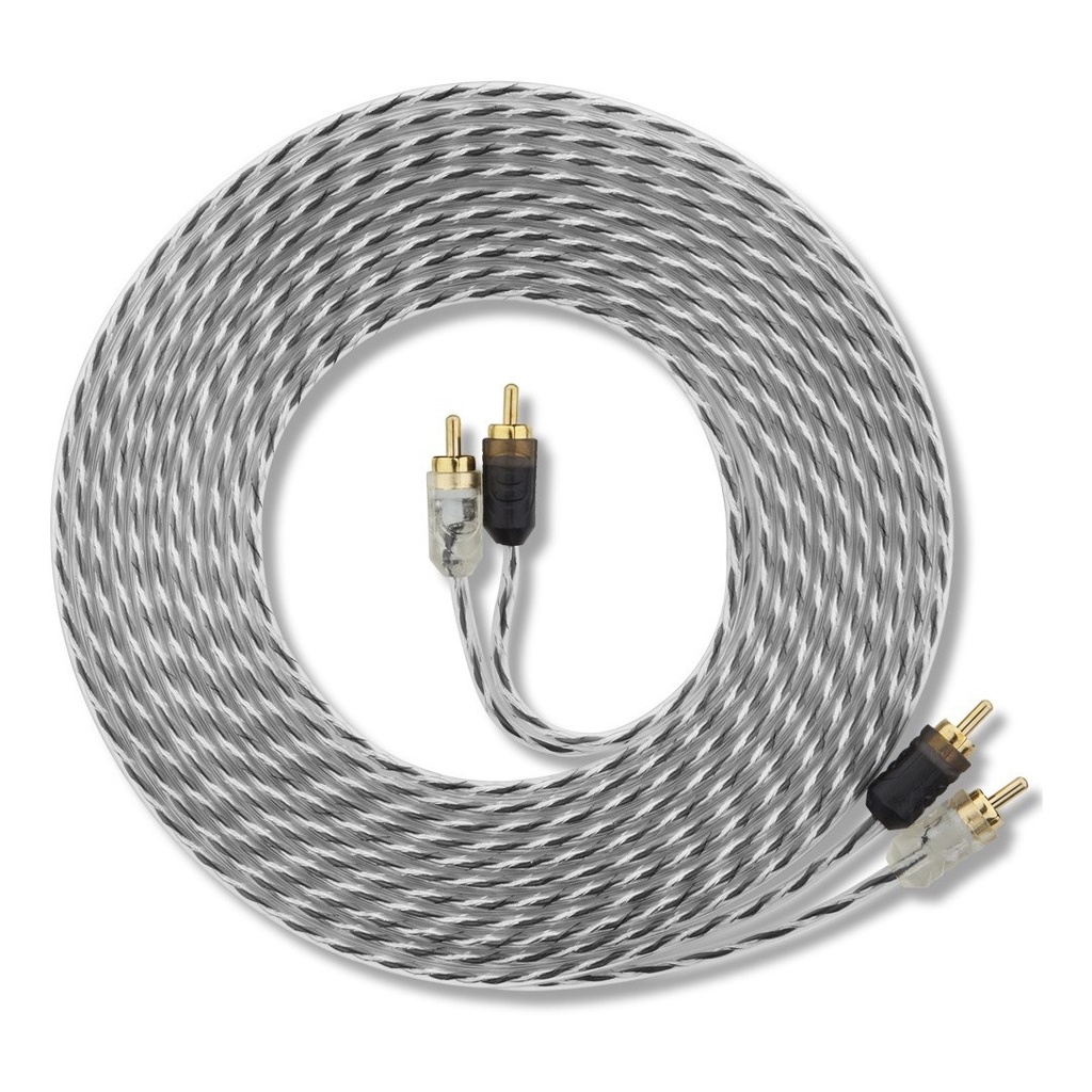 Cabo Automotivo Som Rca 5 Metros 5m Injetado Blindado