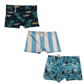 KIT 3 Sunga Boxer Masculina Estampada Adulto Com Forro Interno Elástico E Cordão De Amarrar Diversos Modelos Atacado E Revenda