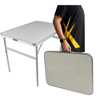 Mesa Dobravel Portatil Maleta Com Alça Camping Praia 60x45cm