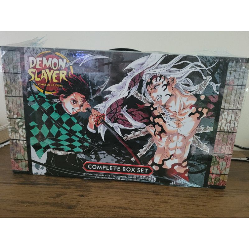 Demon Slayer Complete Box Set Shopee Brasil