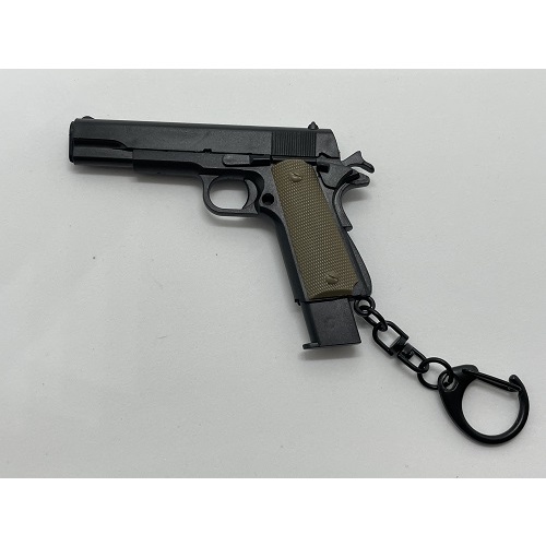 Chaveiro Keychain Pistola 1911 1:4 Colecionável Atirador Mini Tático Retira o Carregador