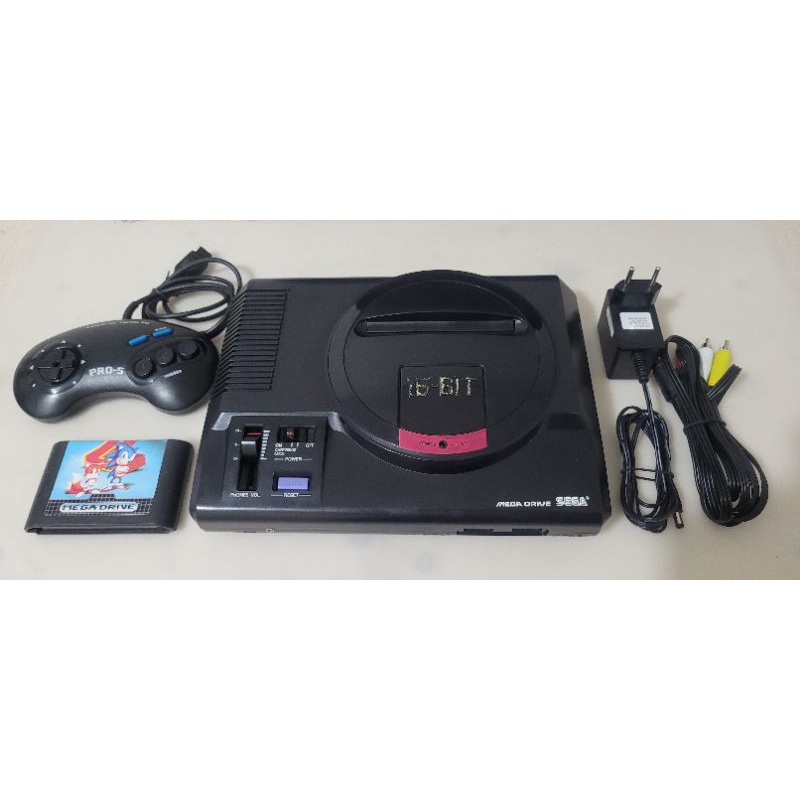 Mega Drive Japonês Completo + Cartucho Sonic 2 Original. | Shopee Brasil