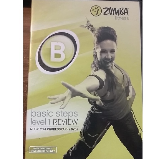 DVD ZUMBA FITNESS BASIC STEPS LEVEL 1